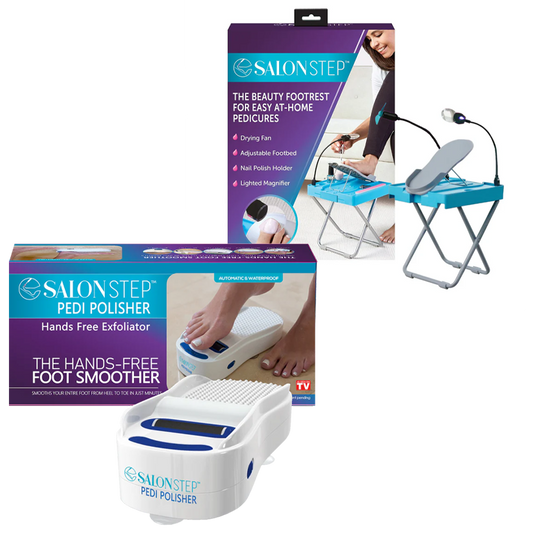 Salon Step Pedicure Stand  &  Salon Step Pedi Polisher Combo